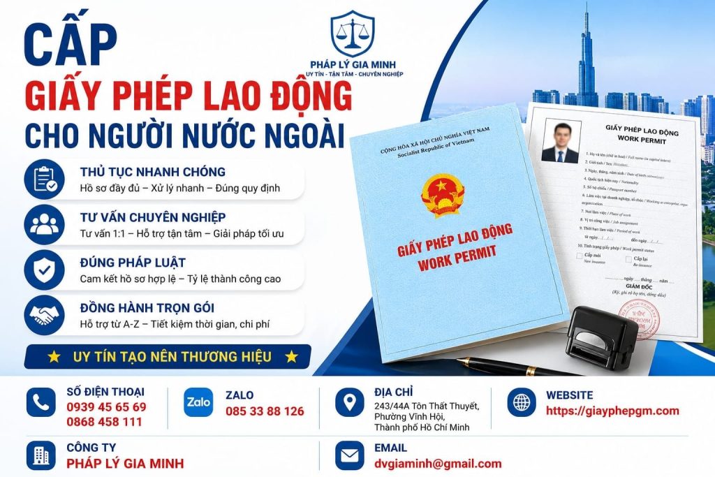 Cấp giấy phép lao động cho người nước ngoài