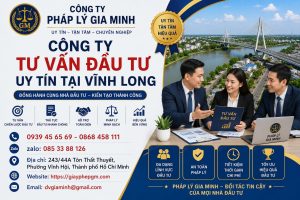 Công ty tư vấn đầu tư uy tín tại Vĩnh Long