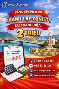 Đăng ký công ty vốn nước ngoài tại Phú Thọ