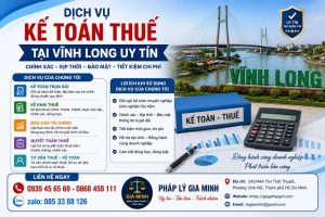dịch vụ kế toán thuế tại vĩnh long