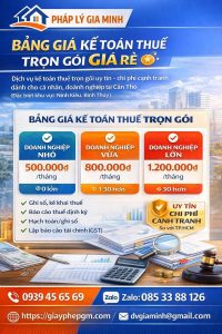 Dịch vụ kế toán trọn gói cho doanh nghiệp tại Hưng Yên
