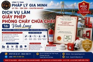 Dịch vụ làm giấy phép phòng cháy chữa cháy tại Vĩnh Long