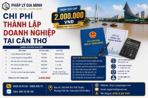 Dịch vụ thành lập công ty tại Cần Thơ