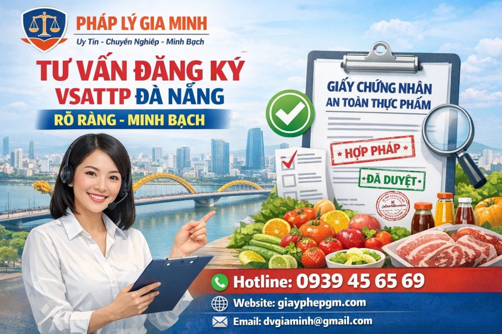 làm giấy phép vệ sinh an toàn thực phẩm tại đà nẵng