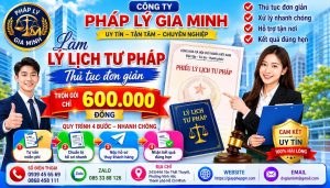 Làm phiếu lý lịch tư pháp số 1 tại Huế