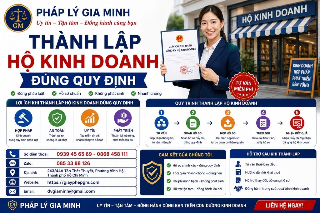 Thành lập hộ kinh doanh ăn uống tại TPHCM: Hướng dẫn pháp lý, vận hành và chiến lược thu hút khách hiệu quả 1 Thành lập hộ kinh doanh ăn uống tại TPHCM