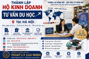Thành lập hộ kinh doanh tư vấn du học tại Hà Nội