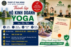 Thành lập hộ kinh doanh yoga tại Hà Nội