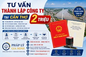 Thủ tục thành lập doanh nghiệp tại Cần Thơ