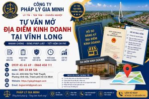 Tư vấn mở địa điểm kinh doanh Vĩnh Long