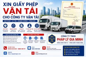 Xin giấy phép vận tải hàng hóa mới nhất