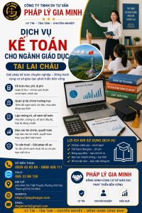 Dịch vụ kế toán cho ngành giáo dục tại Lai Châu