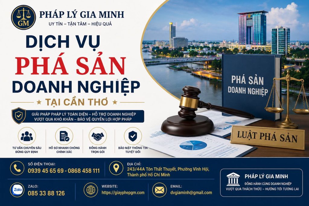 Dịch Vụ Phá Sản Doanh Nghiệp Tại Cần Thơ