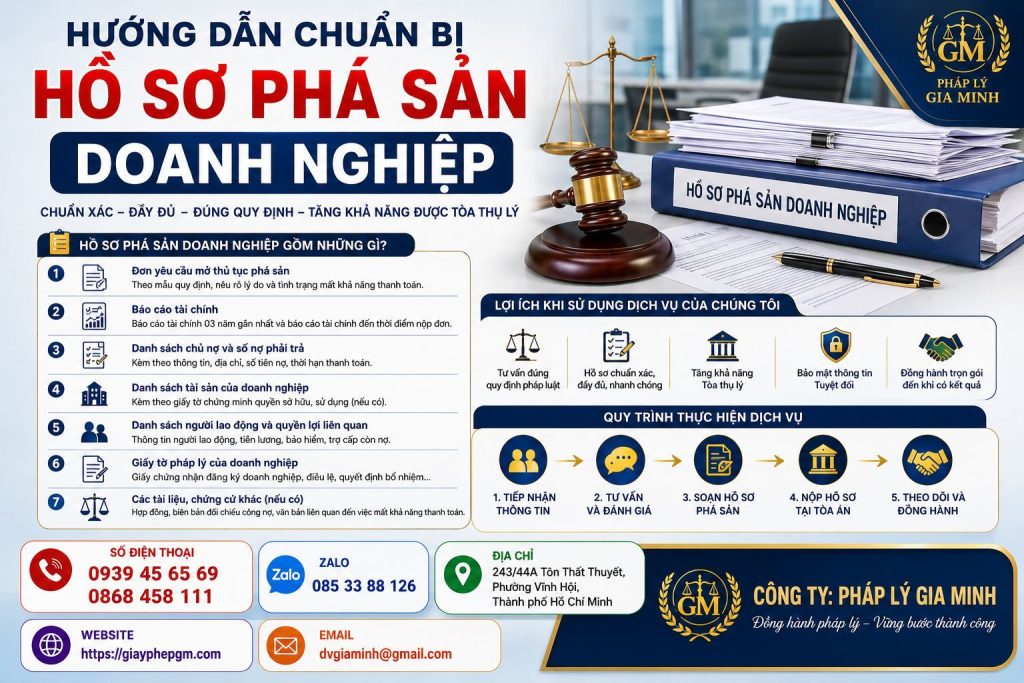 Hướng Dẫn Chuẩn Bị Hồ Sơ Phá Sản Doanh Nghiệp