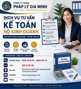 Dịch vụ tư vấn kế toán hộ kinh doanh
