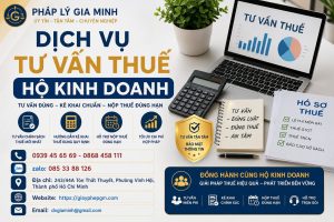 Dịch vụ tư vấn thuế hộ kinh doanh