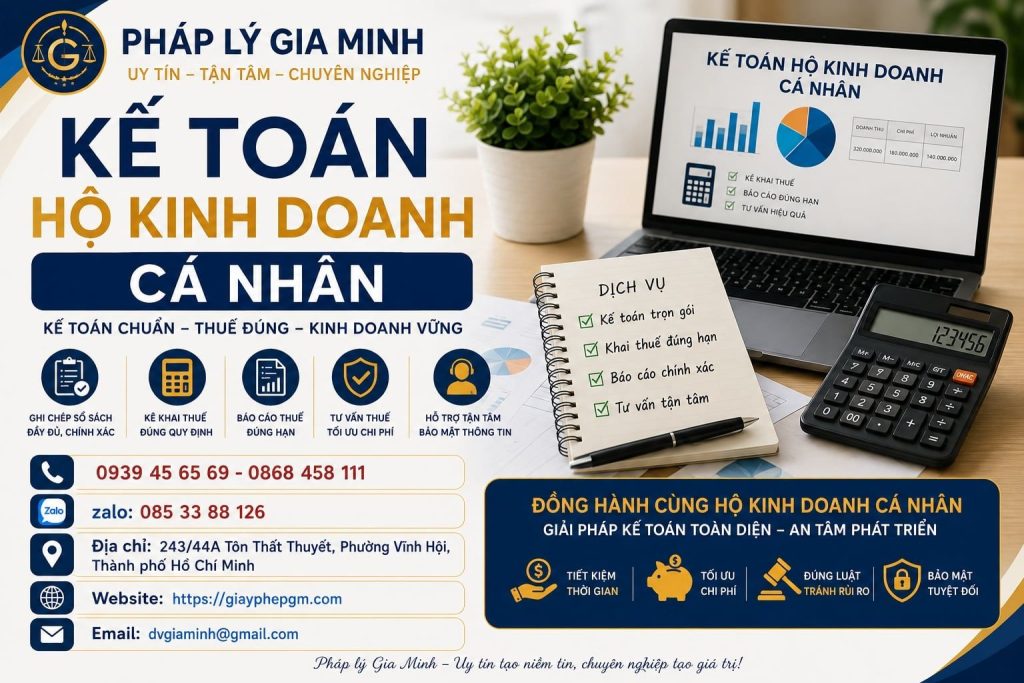 Kế toán hộ kinh doanh cá nhân