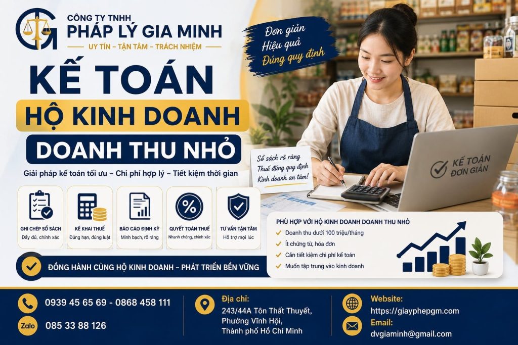 Kế Toán Hộ Kinh Doanh Doanh Thu Nhỏ Đơn Giản, Đúng Quy Định 1 Kế toán hộ kinh doanh doanh thu nhỏ