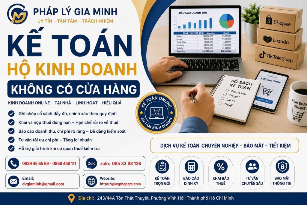 Kế Toán Hộ Kinh Doanh Không Có Cửa Hàng 1 Kế toán hộ kinh doanh không có cửa hàng