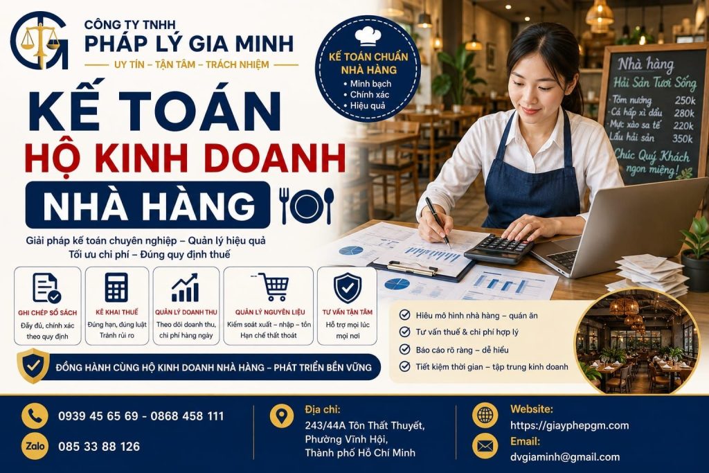 Kế Toán Hộ Kinh Doanh Nhà Hàng 1 Kế toán hộ kinh doanh nhà hàng