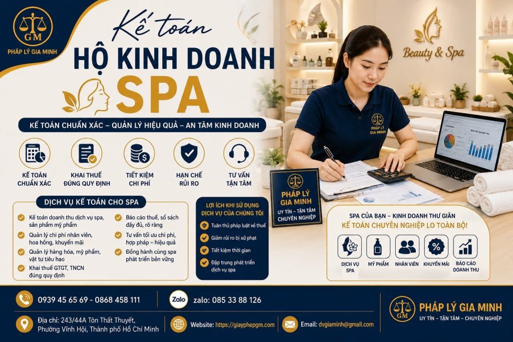 Kế Toán Hộ Kinh Doanh Spa 1 Kế toán hộ kinh doanh spa