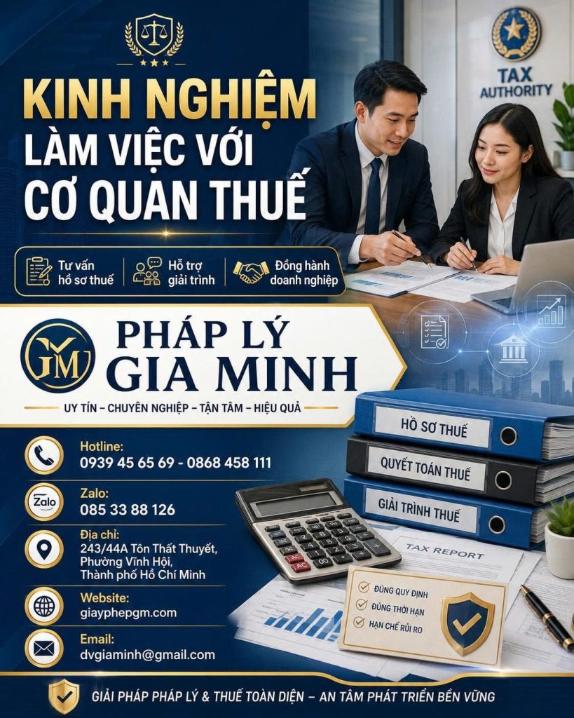 Kinh Nghiệm Làm Việc Với Cơ Quan Thuế 1 Kinh nghiệm làm việc với cơ quan thuế