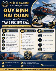 Quy định hải quan đối với trang sức xuất khẩu