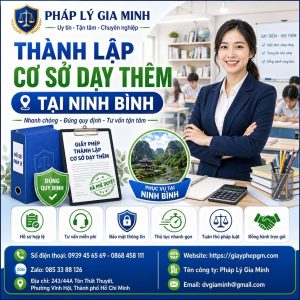 Thành Lập Cơ Sở Dạy Thêm Tại Ninh Bình