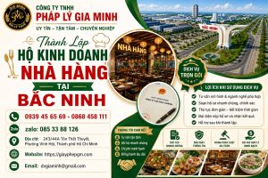 Thành Lập Hộ Kinh Doanh Nhà Hàng Tại Bắc Ninh