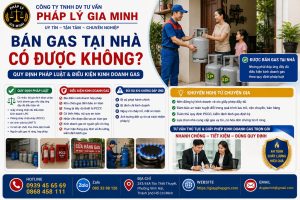 Bán gas tại nhà có được không