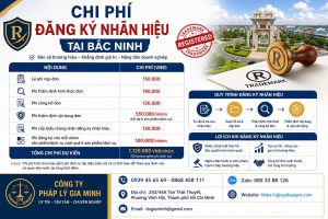 Chi phí đăng ký nhãn hiệu tại Bắc Ninh