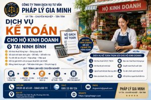 Dịch vụ kế toán cho hộ kinh doanh tại Ninh Bình