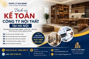 Dịch vụ kế toán công ty nội thất tại Hà Nội