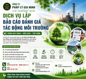 Dịch vụ lập báo cáo đánh giá tác động môi trường