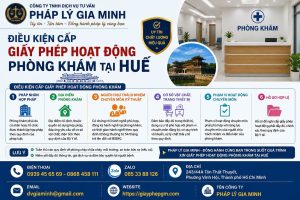 Điều kiện cấp giấy phép hoạt động phòng khám tại Huế