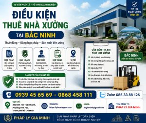 Điều kiện thuê nhà xưởng tại Bắc Ninh