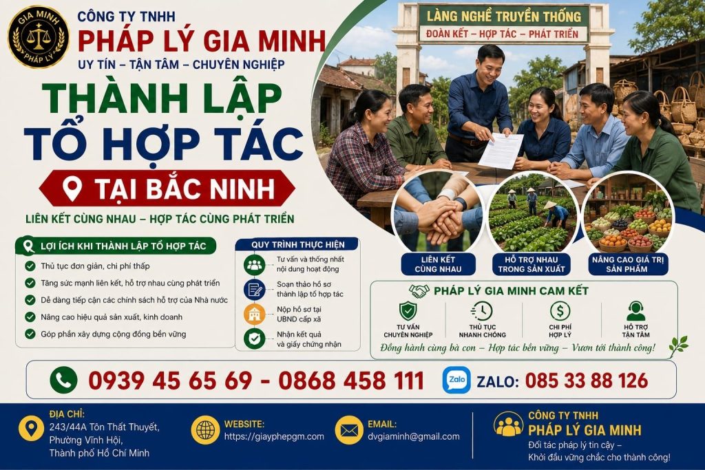 Thành lập tổ hợp tác tại Bắc Ninh