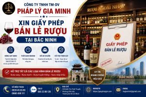 Xin giấy phép bán lẻ rượu tại Bắc Ninh
