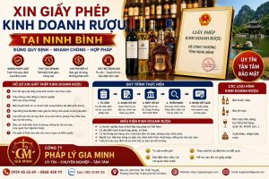 Xin giấy phép kinh doanh rượu tại Ninh Bình