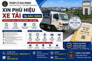 Xin phù hiệu xe tải tại Bắc Ninh