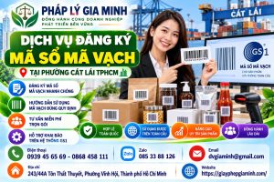 Dịch vụ đăng ký mã số mã vạch tại phường Cát Lái TPHCM