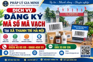 Dịch vụ đăng ký mã số mã vạch tại xã Thanh Trì Hà Nội