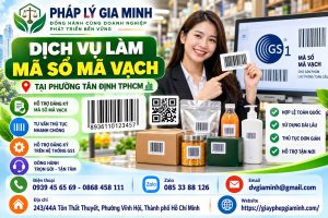 Dịch vụ làm mã số mã vạch tại phường Tân Định TPHCM